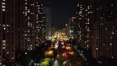 福州市晋安区东二环泰禾广场夜景